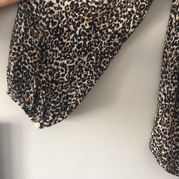 Cheetah Print Blouse - Picture 4 of 4